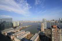 jersey city downtown waterfront condo view